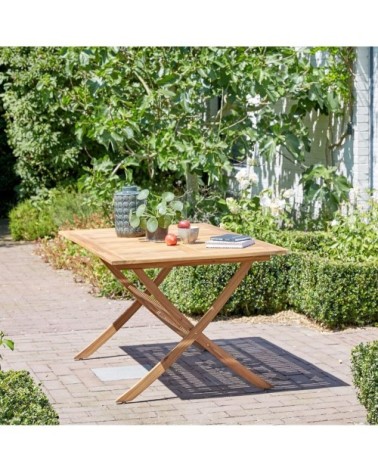 Table de jardin en acacia massif FSC 6 pers.