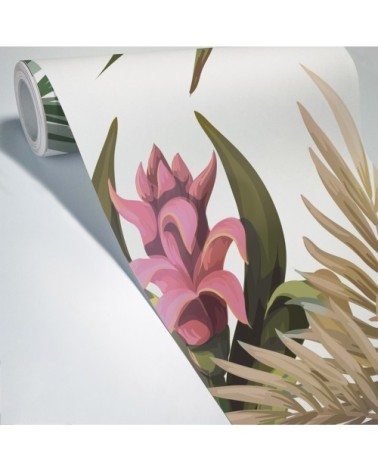 Papier Peint Panoramique L336xH270cm Vert