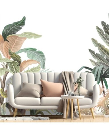 Papier Peint Panoramique L336xH270cm Vert