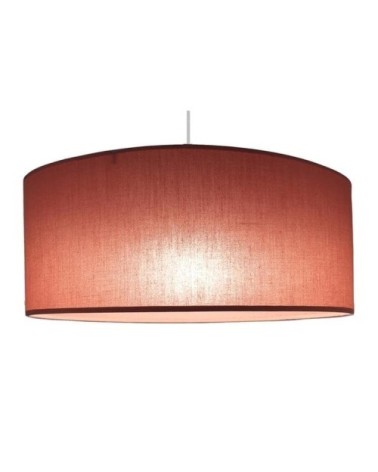 Suspension cylindre textile D48cm