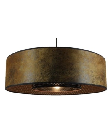 Suspension simili cuir/PVC D58cm