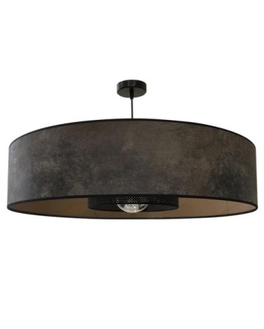 Suspension simili cuir/PVC D78cm