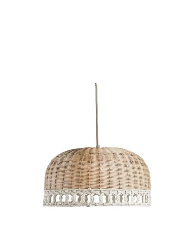 Suspension en rotin - diam. 51 cm