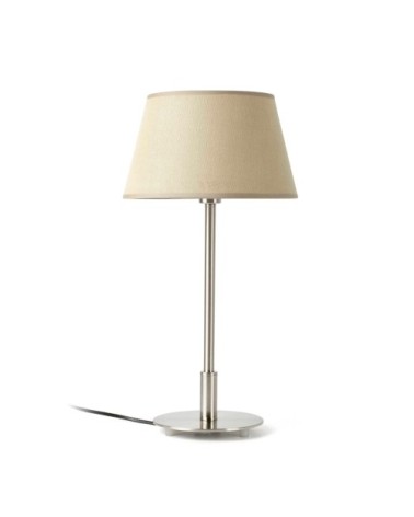 Lampe métal beige H50cm