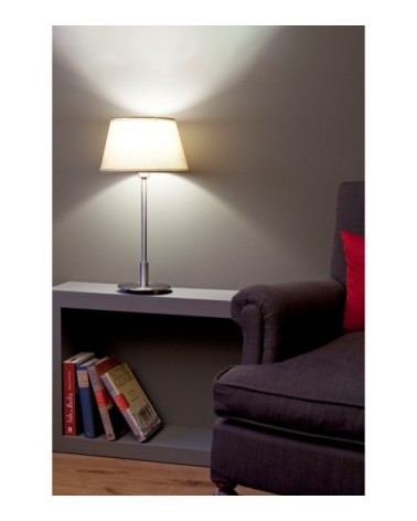 Lampe métal beige H50cm
