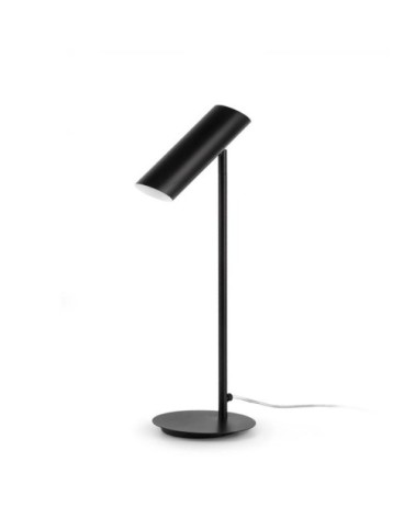 Lampe métal noir H46cm