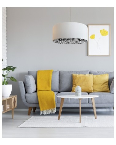 Suspension imprimée intérieur Amulette Ø 65 x H 28