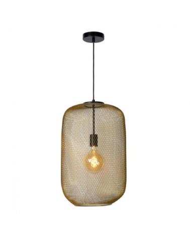 Suspension/lustre métal or mat