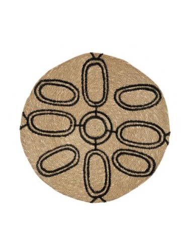 Décoration murale en jonc de mer - diam. 46 cm