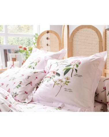 Taie d'oreiller 65x65 blanc en coton