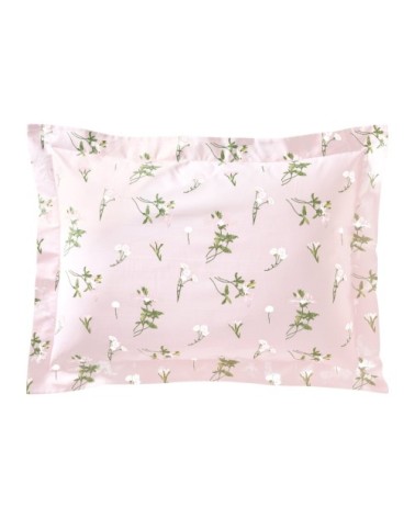 Taie d'oreiller 50x70 blanc en coton