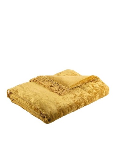 Futon en velours irisé - 180 x 80 cm - bronze