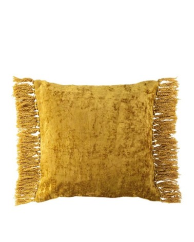 Housse de coussin en velours irisé - bronze - 50 x 50 cm