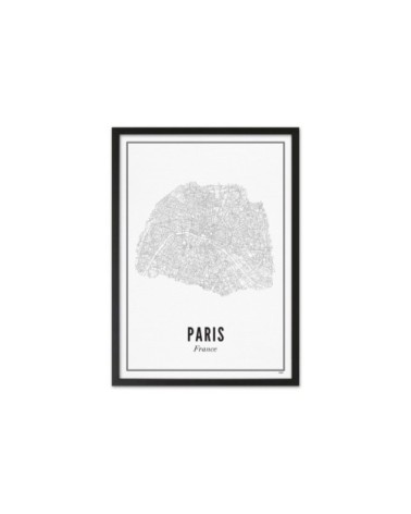 Affiche ville Paris 29x42cm