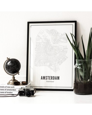 Affiche Ville Amsterdam