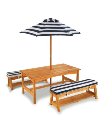 Ensemble de jardin en bois enfants