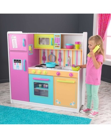 Grande cuisine aux couleurs vives