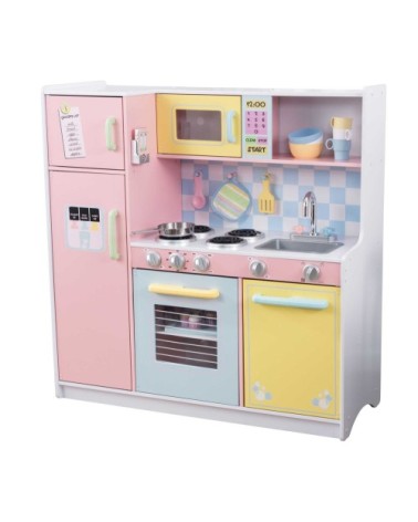 Grande cuisine aux couleurs pastel