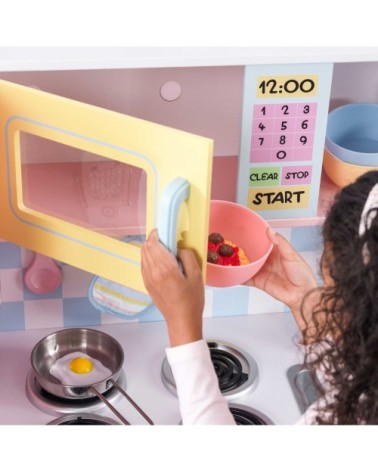 Grande cuisine aux couleurs pastel