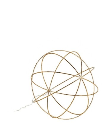 Boule lumineuse métal