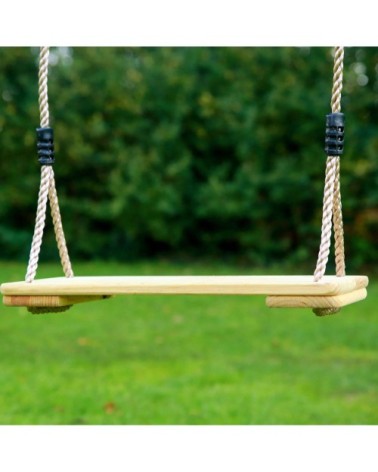 Aire de jeux avec 2 balançoires et toboggan gris