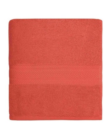 Drap de bain 550gr/m²  framboise 70x140 cm