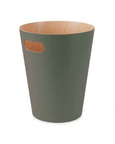 Corbeille bois 7.5L vert