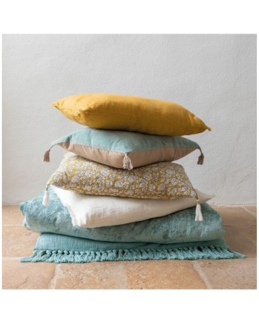 Futon en velours irisé