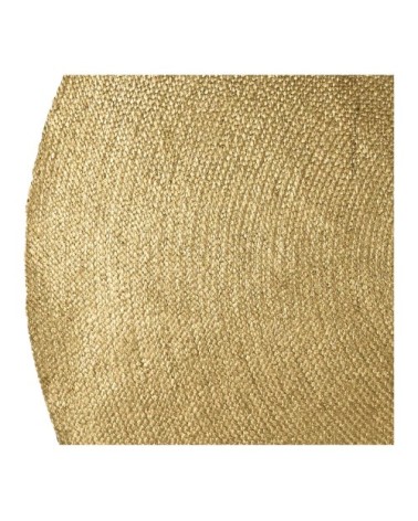 Tapis rond en jute - doré - diam. 200 cm