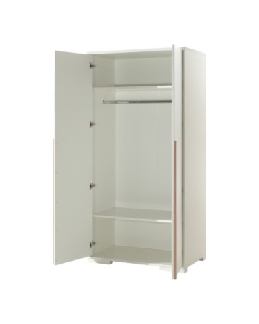 Armoire 2 portes blanc