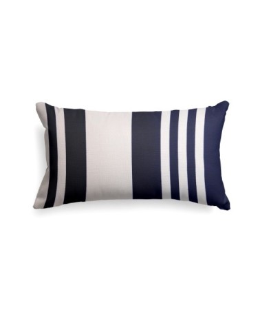 Housse de coussin coton Bleu 25x45 cm