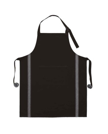 Tablier de cuisine  noir 70 x 90 cm