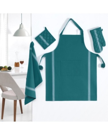 Tablier de cuisine  petrol 70 x 90 cm