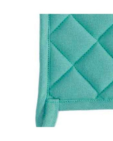Lot de 2 maniques de cuisine  aqua sea 20x20 cm