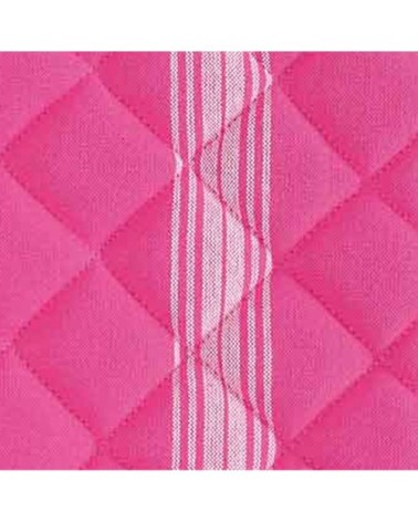Lot de 2 maniques de cuisine  rose indien 20x20 cm