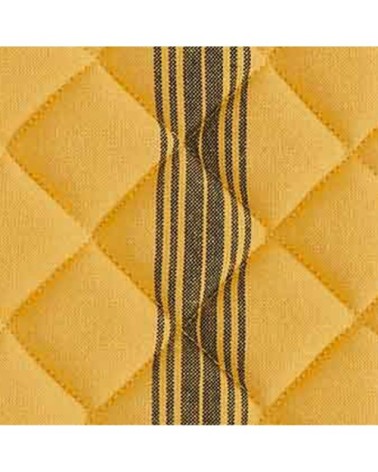 Lot de 2 maniques de cuisine  safran 20x20 cm