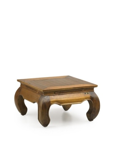 Table basse en bois marron L60