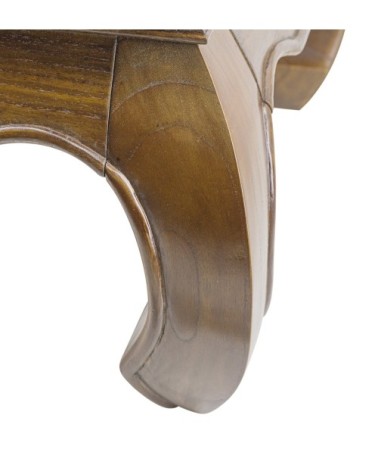 Table basse en bois marron L60