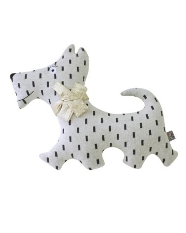 Grande peluche en coton - Chien Scotty