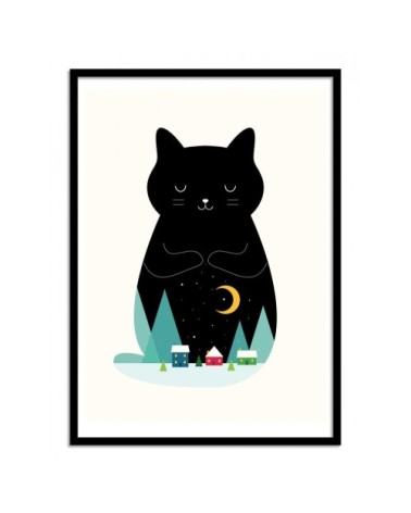 Affiche d'art enfant 50 x 70 cm