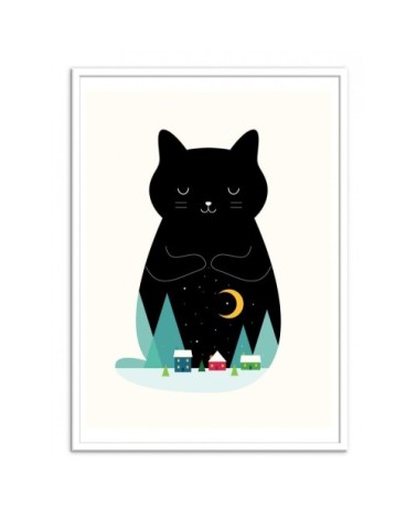 Affiche d'art enfant 50 x 70 cm