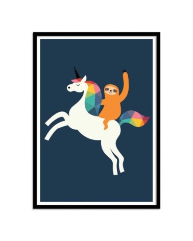 Affiche d'art enfant 50 x 70 cm