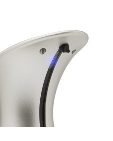 Distributeur automatique de savon otto plastique argenté