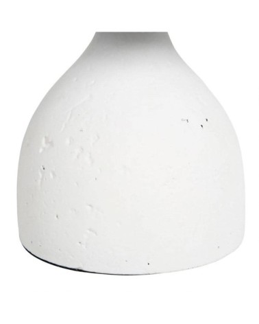 Lampe ciment portland blanche noire
