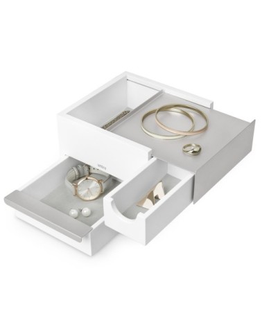 Boite à bijoux mini stowit carton gris