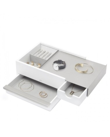 Boite à bijoux stowit bois gris