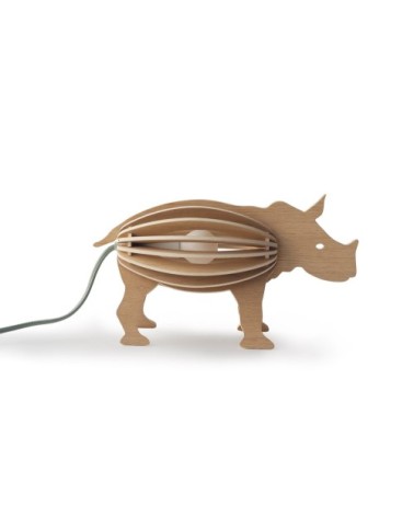 Lampe à poser rhinocéros