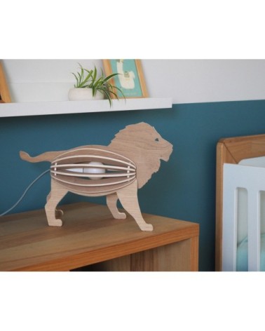 Lampe à poser lion