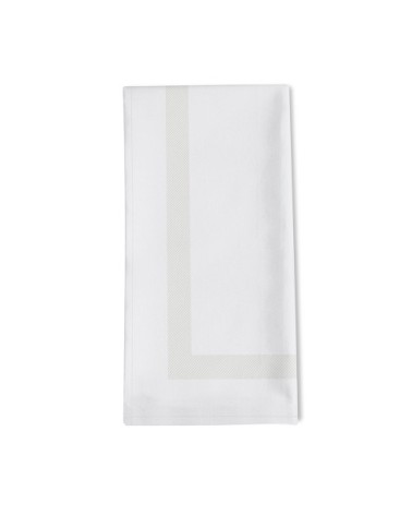 Serviette de table blanc 45x45