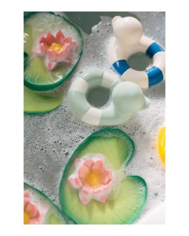 Jouet de bain canard Flo the Floatie  Menthe